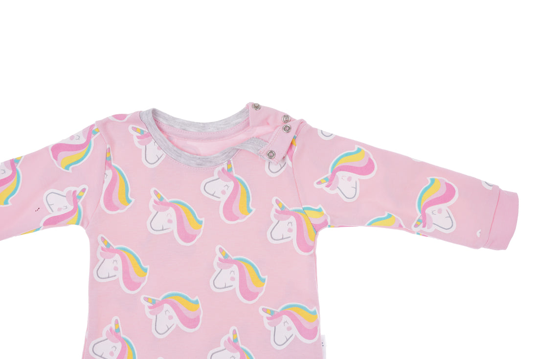 Wogi Play Unicorn Pajama Set (Pink)
