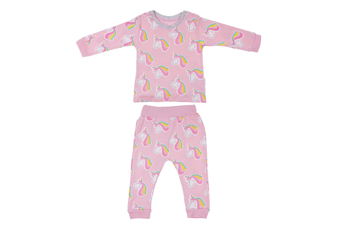 Wogi Play Unicorn Pajama Set (Pink)