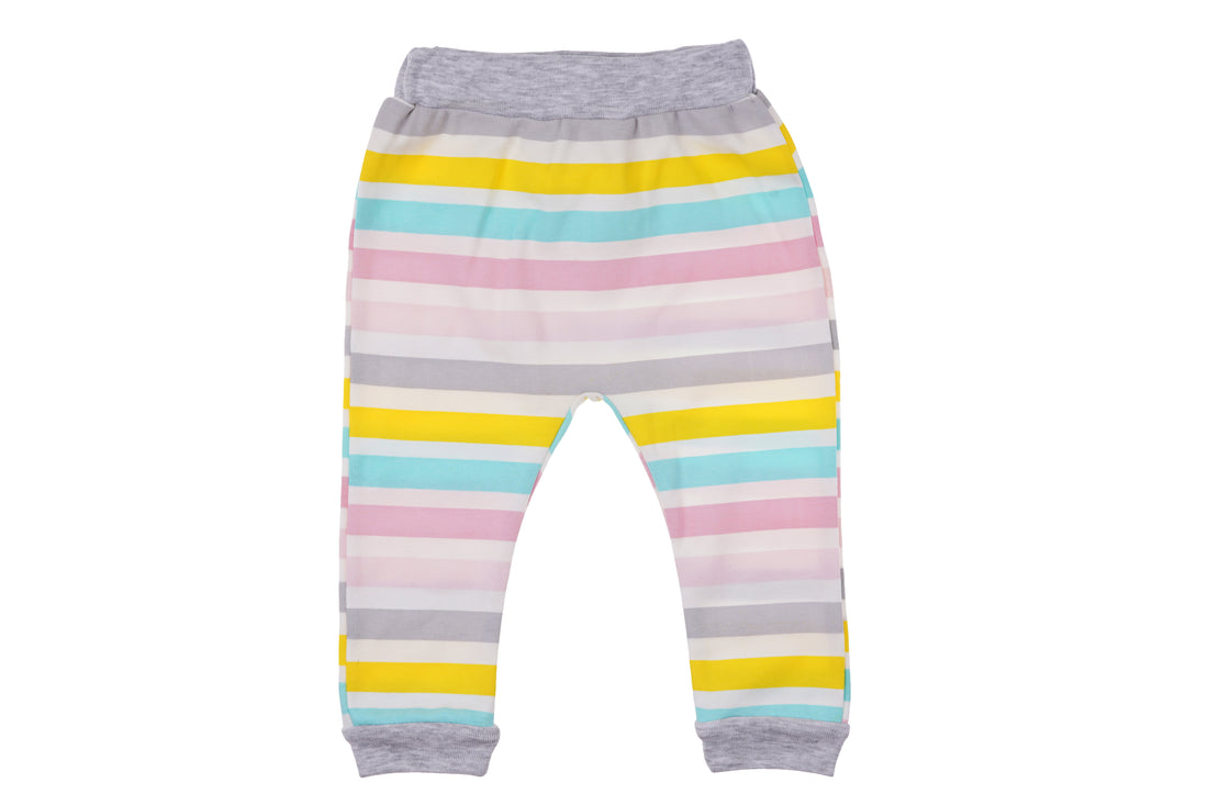 Wogi Play Unicorn Pajama Set (Colored Stripes)